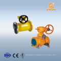 gas pipe station pneumatic control ball valve electric drive motorized